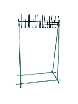 Вешалка TI_гардеробная Attache А-22(Ц) алюм 22 персоны