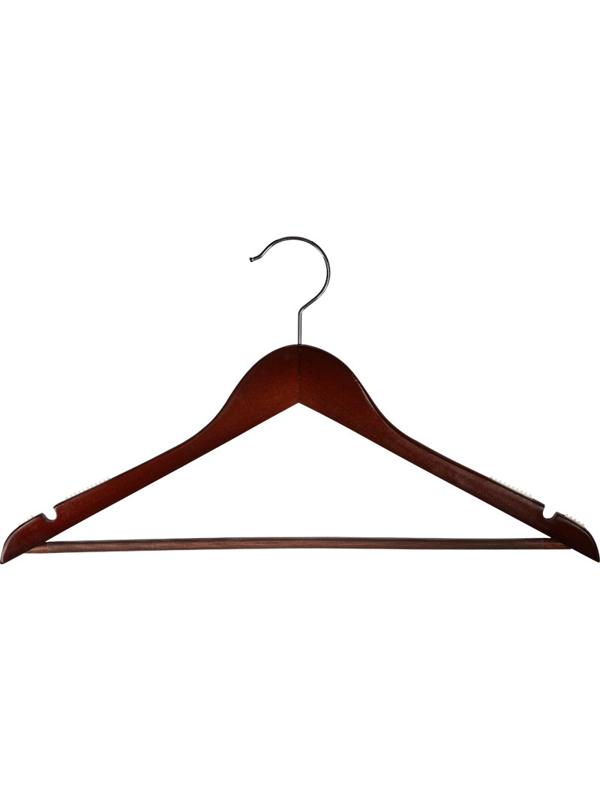 Вешалка Jas Плечики Attache F6612NJ-LW3 выем/встав/перек орех 3шт/у