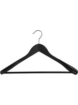 Вешалка-плечики Jas Attache СU9632-R анатом/резин/перекл черн