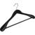 Вешалка-плечики Jas Attache СU9632-R анатом/резин/перекл черн