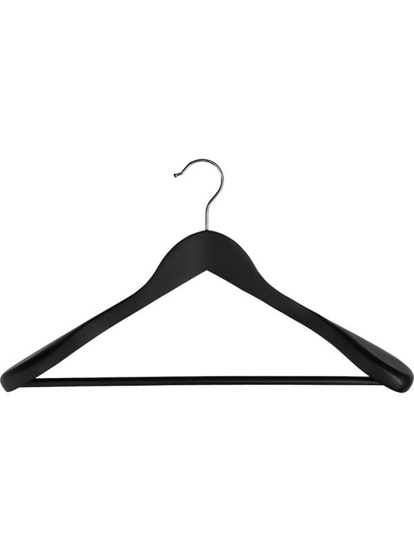 Вешалка-плечики Jas Attache СU9632-R анатом/резин/перекл черн