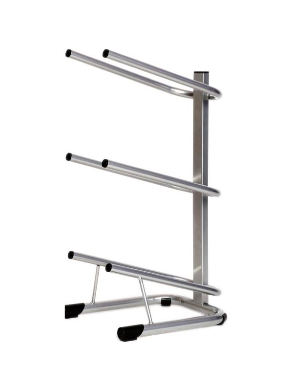 Стеллаж для бутиллированной воды KD_Бридж-3 на 3 тары,цвет серый