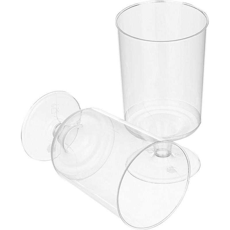 Бокал одноразовый для вина 170 мл., прозрачный, ПС, 6шт./уп. Россия