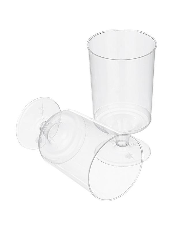 Бокал одноразовый для вина 170 мл., прозрачный, ПС, 6шт./уп. Россия