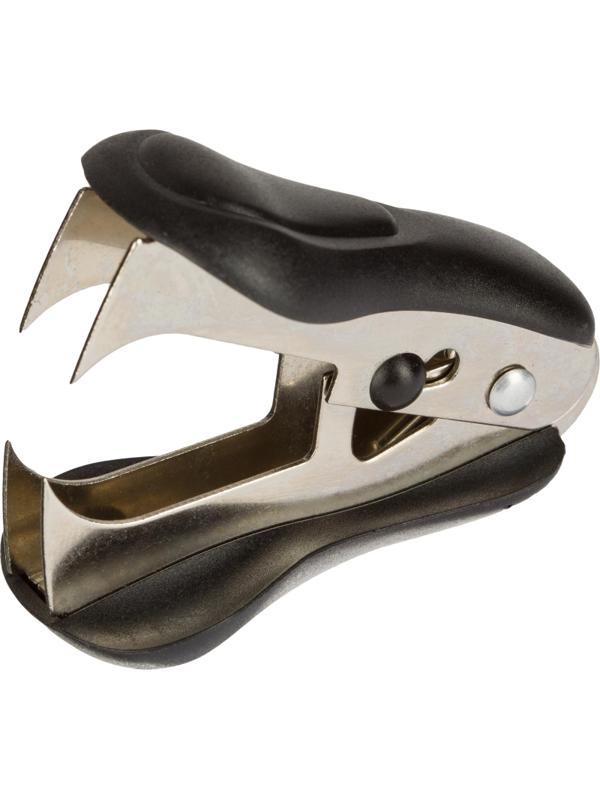 Антистеплер 6412 для скоб №10,24/6,26/6, с фикс., черный