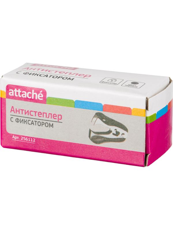 Антистеплер 6412 для скоб №10,24/6,26/6, с фикс., черный