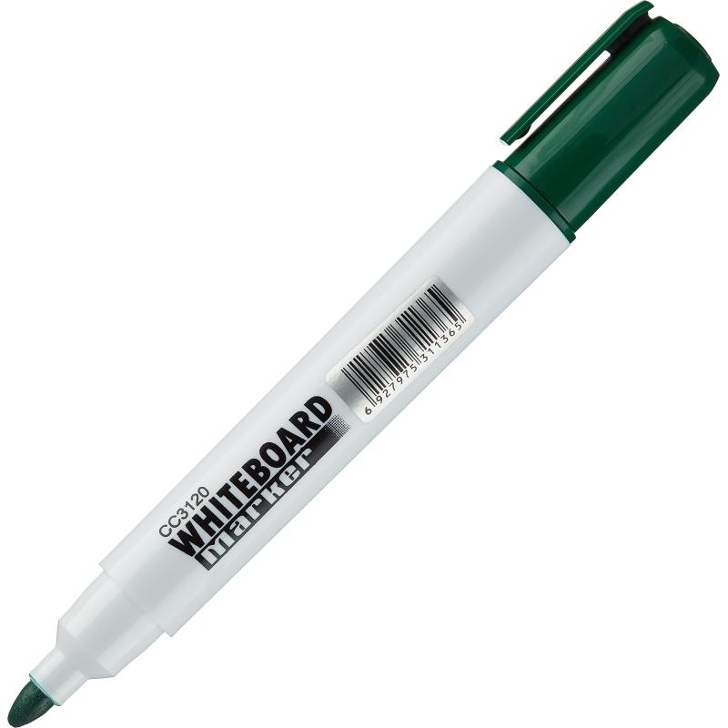 Маркер для белых досок зеленый 5мм