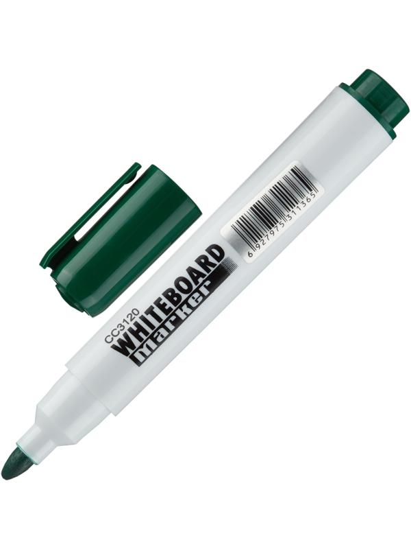 Маркер для белых досок зеленый 5мм