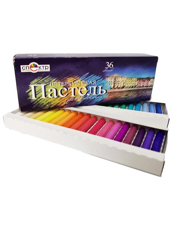 Пастель сухая Спектр Петербургская 36цв круглая 91С-402