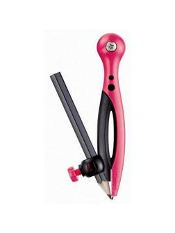 Циркуль Maped ESSENTIALS 120мм,пластик,с карандашом,безоп.игла,ассорт,18111