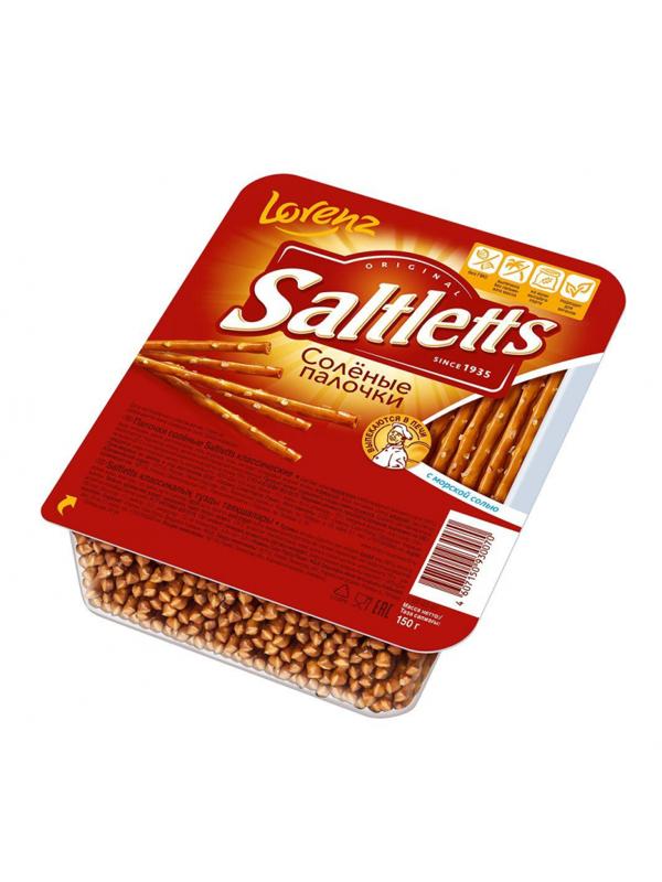 Снеки палочки соленые Lorenz 150г