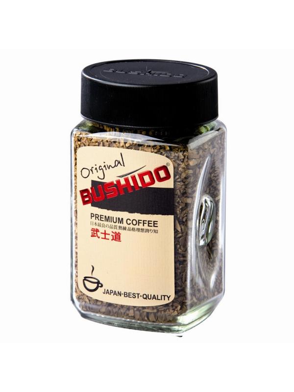 Кофе BUSHIDO Original растворимый,100г стекло