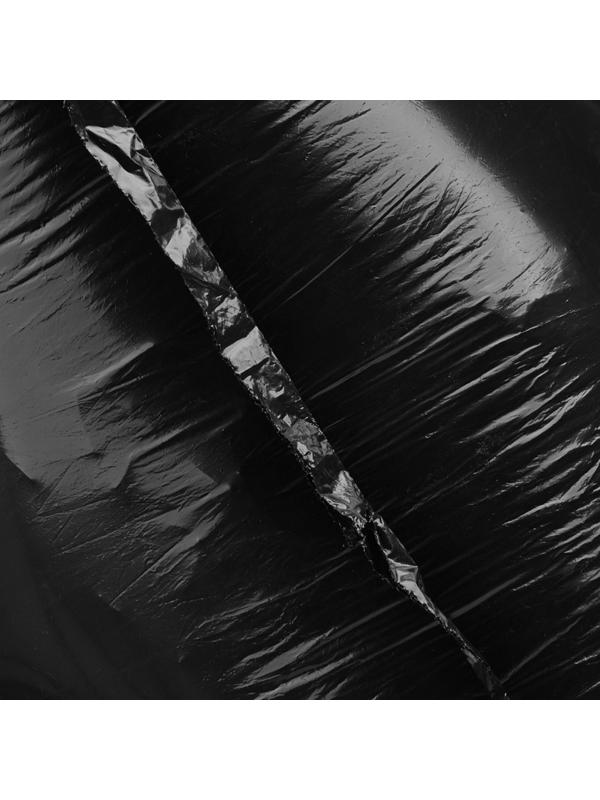 Мешки для мусора ПВД 200л 100мкм 10шт/рул черные 80x120см Amigo