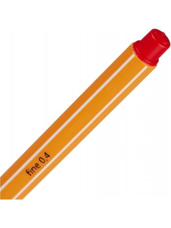 Линер STABILO Point 88/40 0,4мм красный Германия