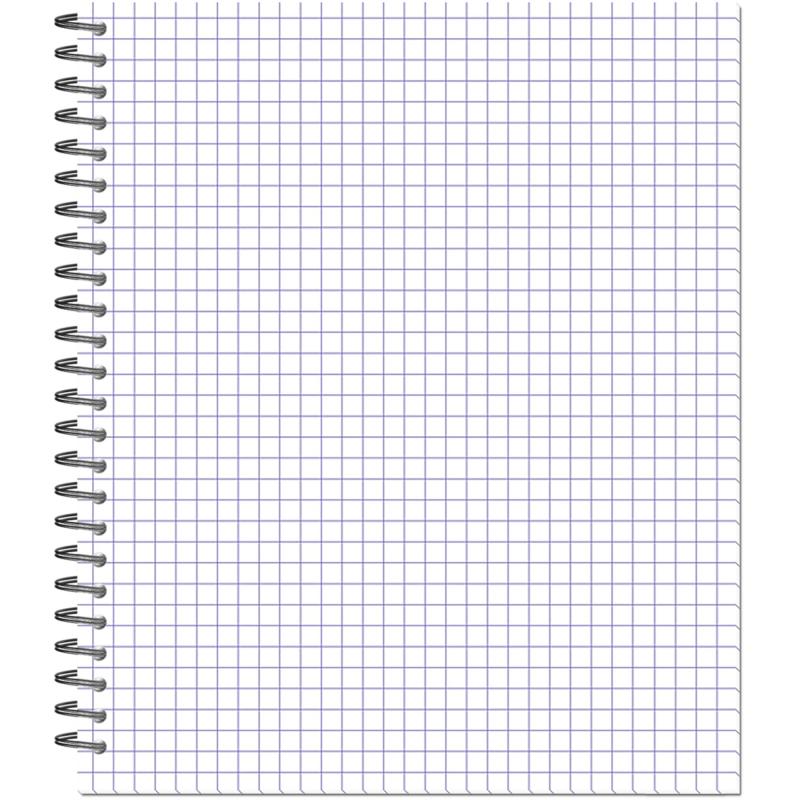 Тетрадь общая 48л,клет,А4,спир,обл.карт,Графо