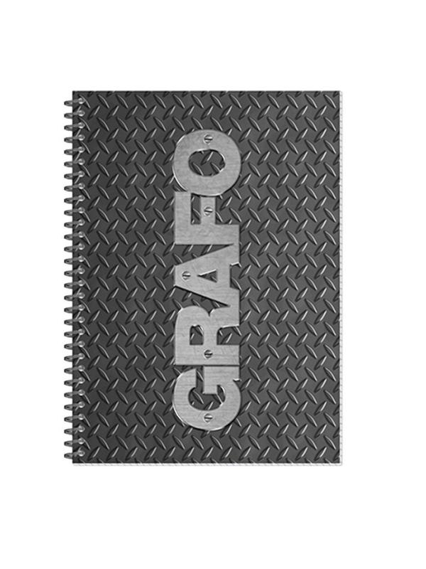 Тетрадь общая 48л,клет,А4,спир,обл.карт,Графо