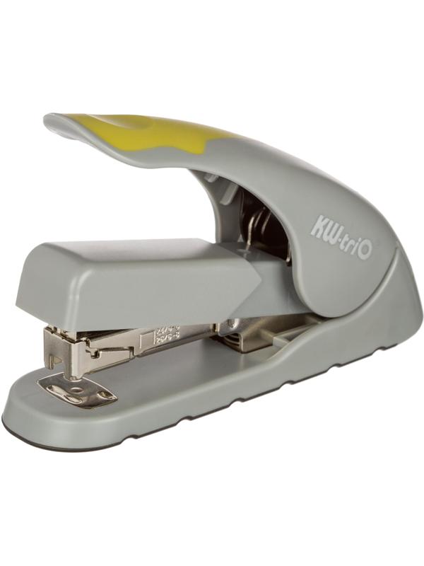 Степлер KW-trio LEVEL-TOUCH до 40 листов, энергосберегающий, сер-зел