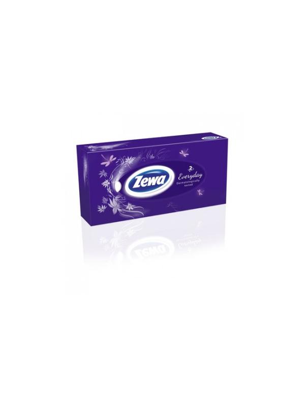 Салфетки косметические Zewa Everyday 6286 2х сл. в кор.100 шт.
