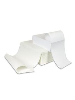 Бумага перфорированная Promega  210мм 1-сл.,шаг12 ,бел.100%,НП, 1220м.4000л