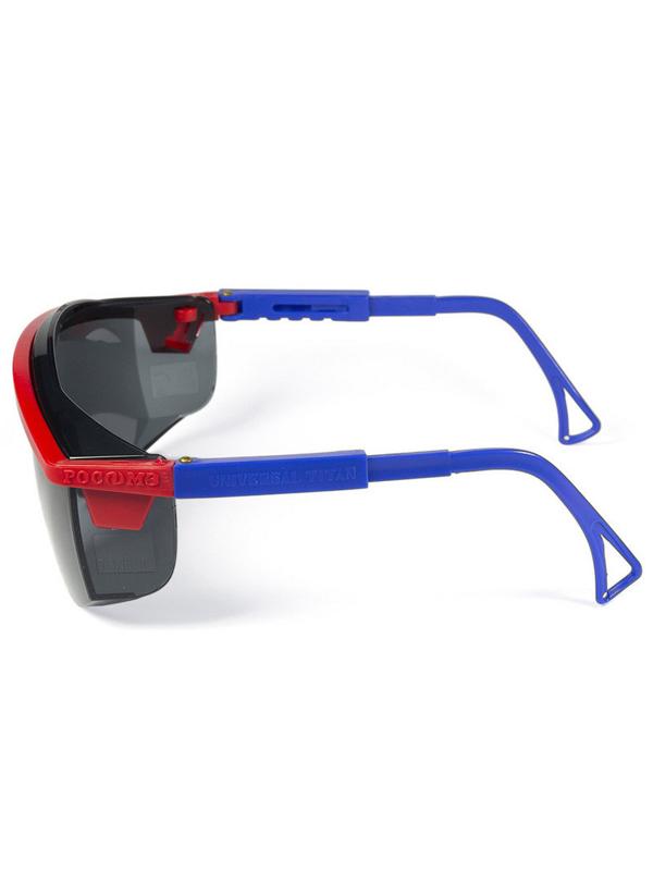 Очки защитные открытые РОСОМЗ О37 Universal Titan затемненные (13725)