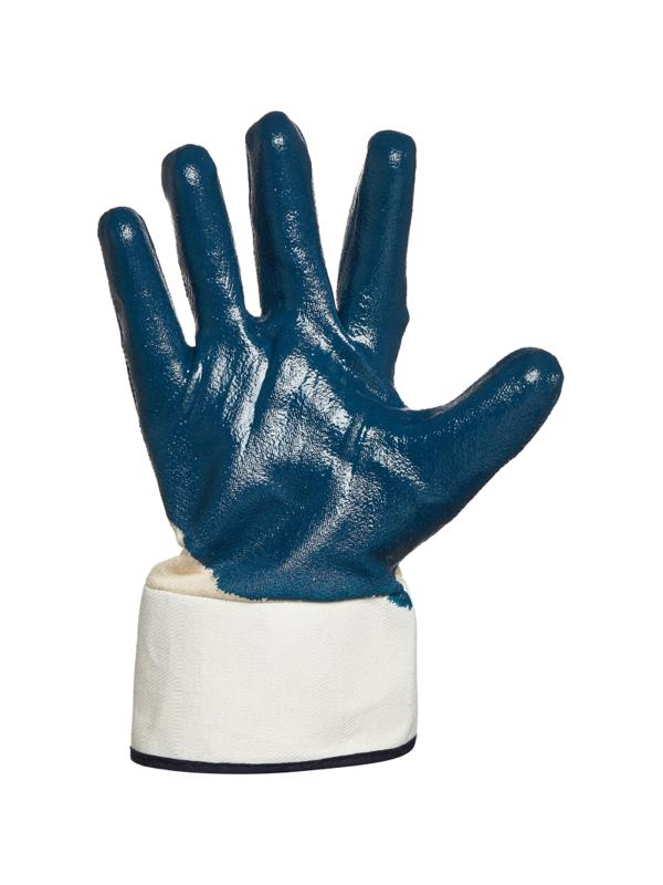 Перчатки защитные неполное нитриловое покрытие крага