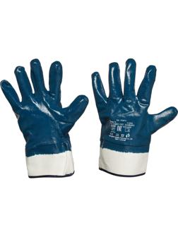 Перчатки защитные полное нитриловое покрытие крага