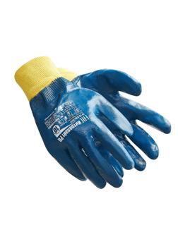 Перчатки защитные Ампаро Нитролайт полное нитрилов покр резинка(448585)р10