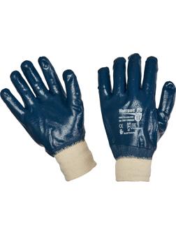 Перчатки защитные Ампаро Нитрос полное нитриловое покр резинка (446565)р.11