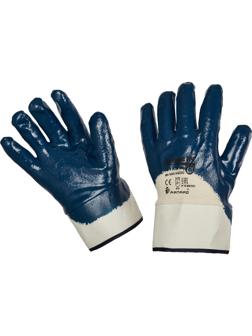 Перчатки защитные Ампаро Нитрос неполное нитриловое покр крага (448575)р.10