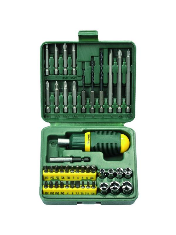 Отвертка KRAFTOOL реверсив, 43 предм (25556-H43)