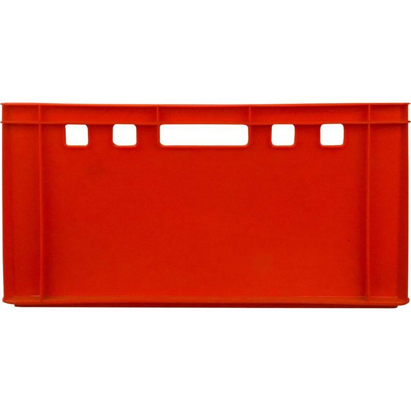 Контейнер пластиковый 600х400х300мм сплош/сплош красный (арт.210)