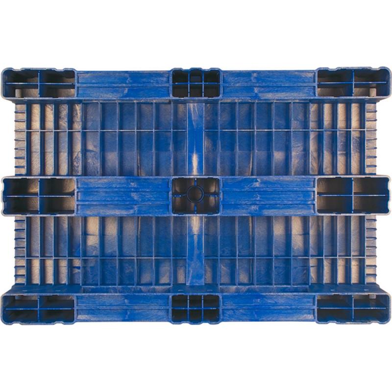 Паллет пластиковый 1200х800х150мм сплош (TR 1208-1)