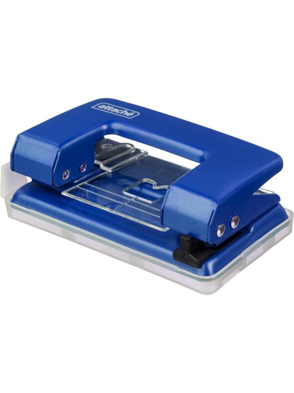 Дырокол ATTACHE 6304 до 12л. с лин, металл., синий