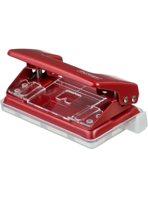 Дырокол ATTACHE 6304 до 12л. с лин, металл., красный