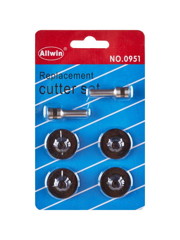 Комплект з/ч Attache д.мощ.дырок Attache до150л(арт.374716),4дис+2ножа,блис