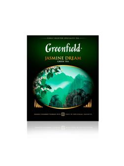 Чай Greenfield Jasmin Dream зеленый,100пак/уп 0586-09