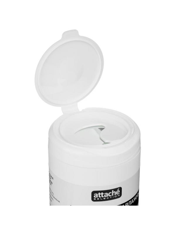 Салфетки Attache Selection Power универс, туба, а/бакт, 100 шт, 130х170