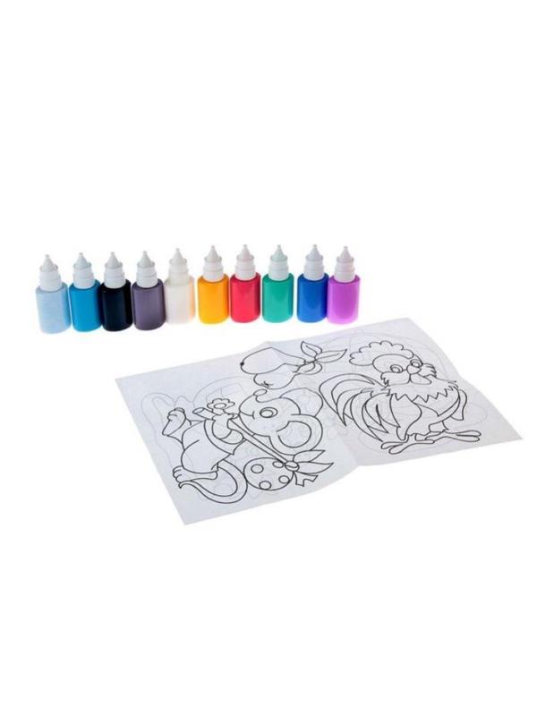 Краски витражные Луч Витраж 10 цв