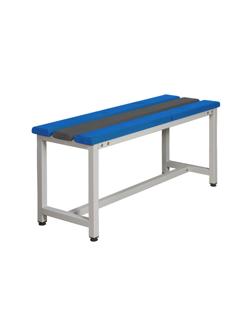 Метал.Мебель К_СКП1-1500 скамья пластик, 1500х350х480