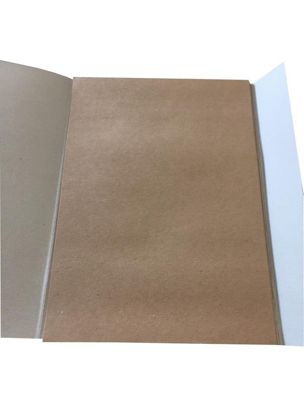 Папка для рисования и эскизов Kroyter А4,20л,бл.крафт 140г,02656