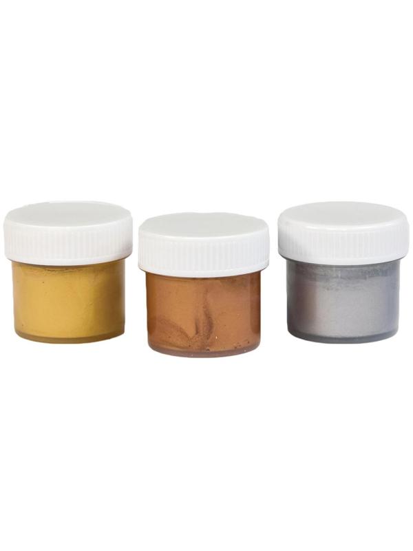 Краски акриловые Луч Металлик 3цв 22С 1414-08