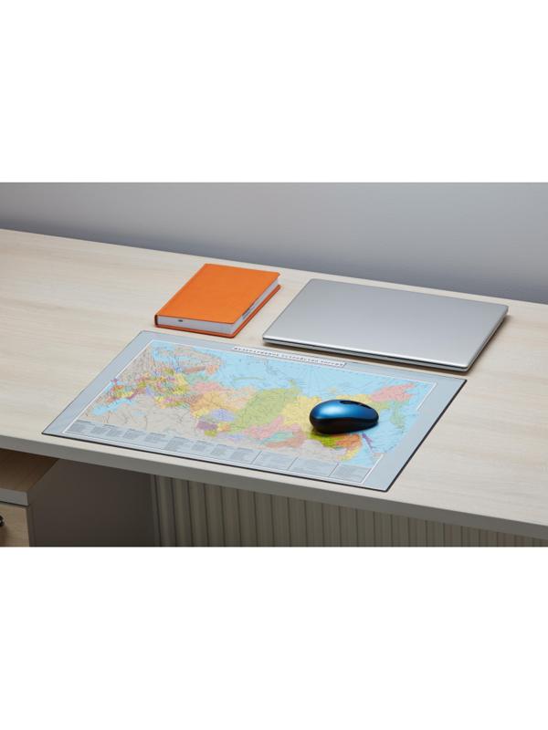 Коврик на стол Attache 38х59см Россия и сопред-е государства черный 2129.2