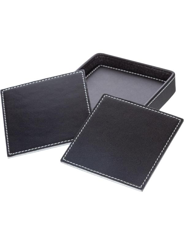 Набор настольный класса люкс офисный кожаный 10 предм.21901 черный,Тайвань