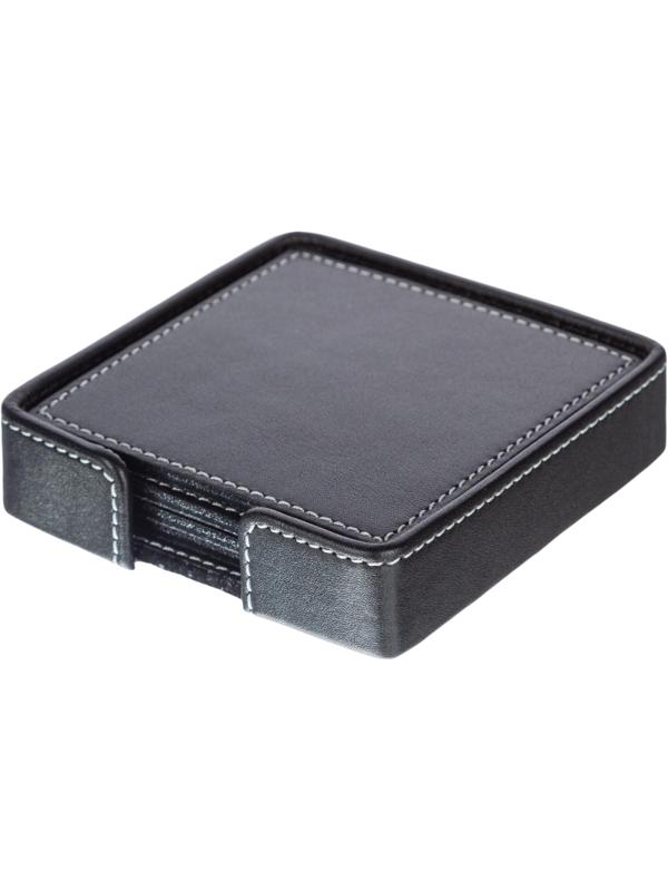 Набор настольный класса люкс офисный кожаный 10 предм.21901 черный,Тайвань