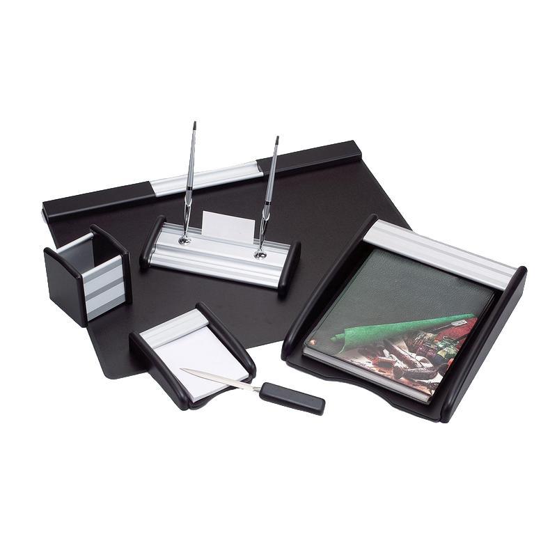 Набор настольный дерево+мет. 6 предм. BK6MU черное дерево/сталь