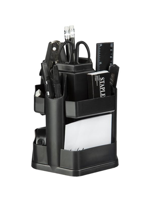 Набор настольный ATTACHE JC805 черный вращающийся -17предметов