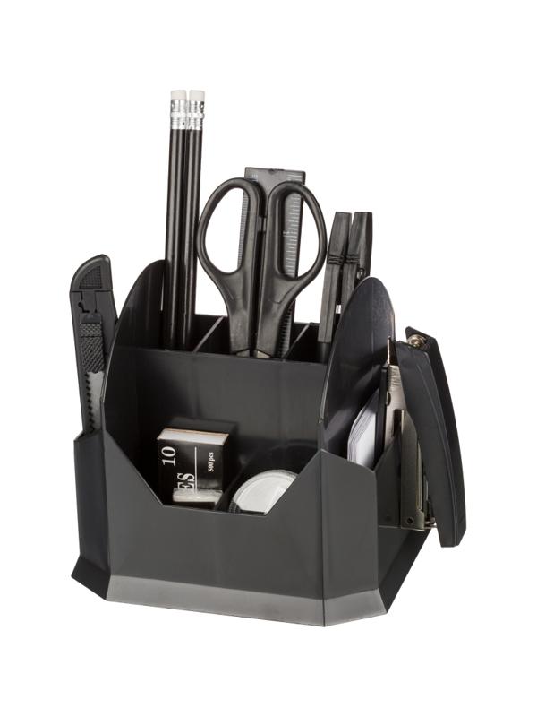 Набор настольный ATTACHE JC848 черный  -15предметов