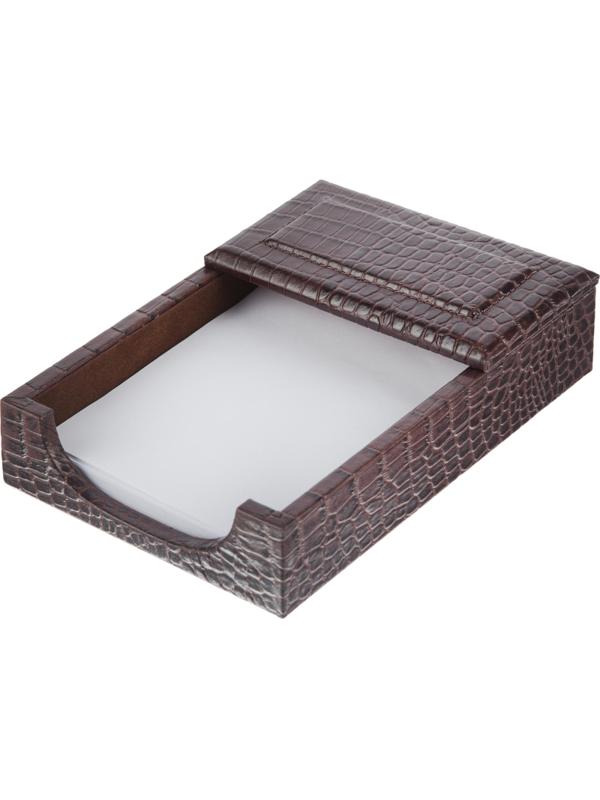 Набор настольный класса люкс офисн.кож. 13 предм.CROCODILE D231026 тем.кор