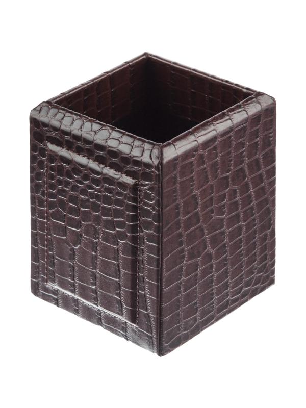 Набор настольный класса люкс офисн.кож. 13 предм.CROCODILE D231026 тем.кор