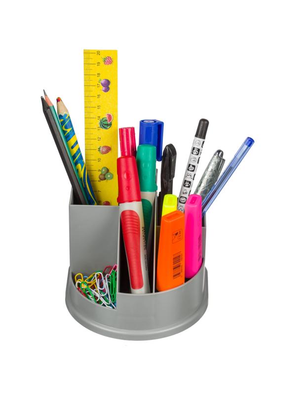 Подставка-органайзер д/канцеляр.мелочей Attache Авангард 5 отд сер ОР51АЕ